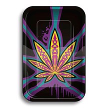 Metal Mixerbakke - Neon Leaves 275 x 175 mm